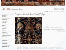 Tablet Screenshot of peerrugs.com